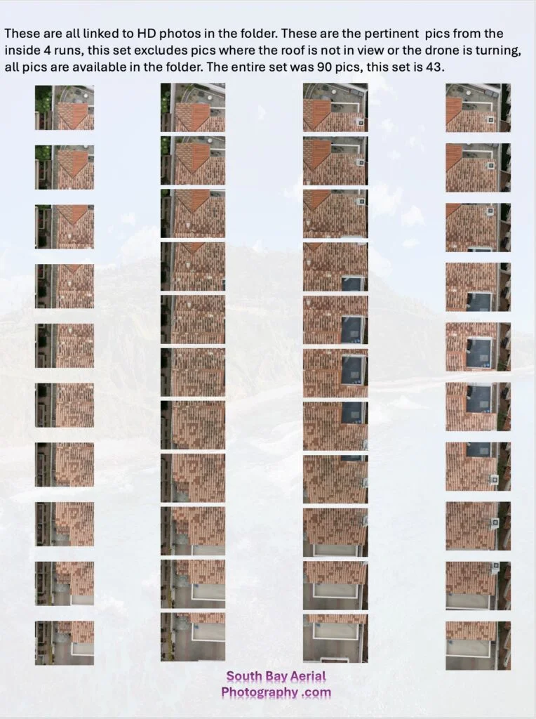 Aerial Roof Inspection Report